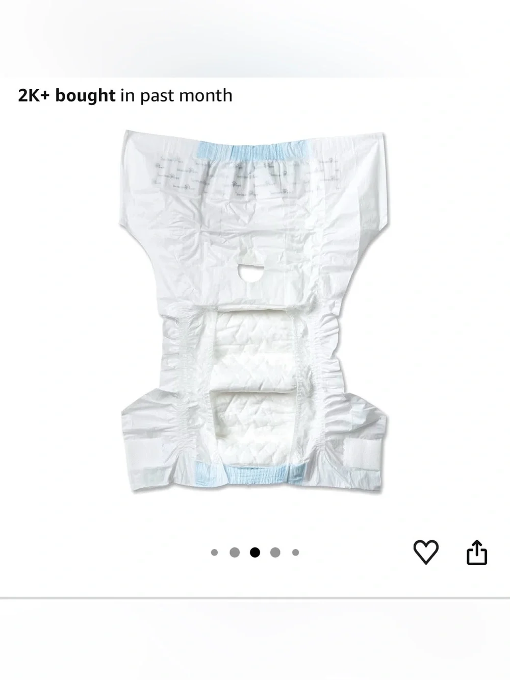 Washable (2)/Disposable Dog/Kids Adjustable Diapers (26) and Pads (34)